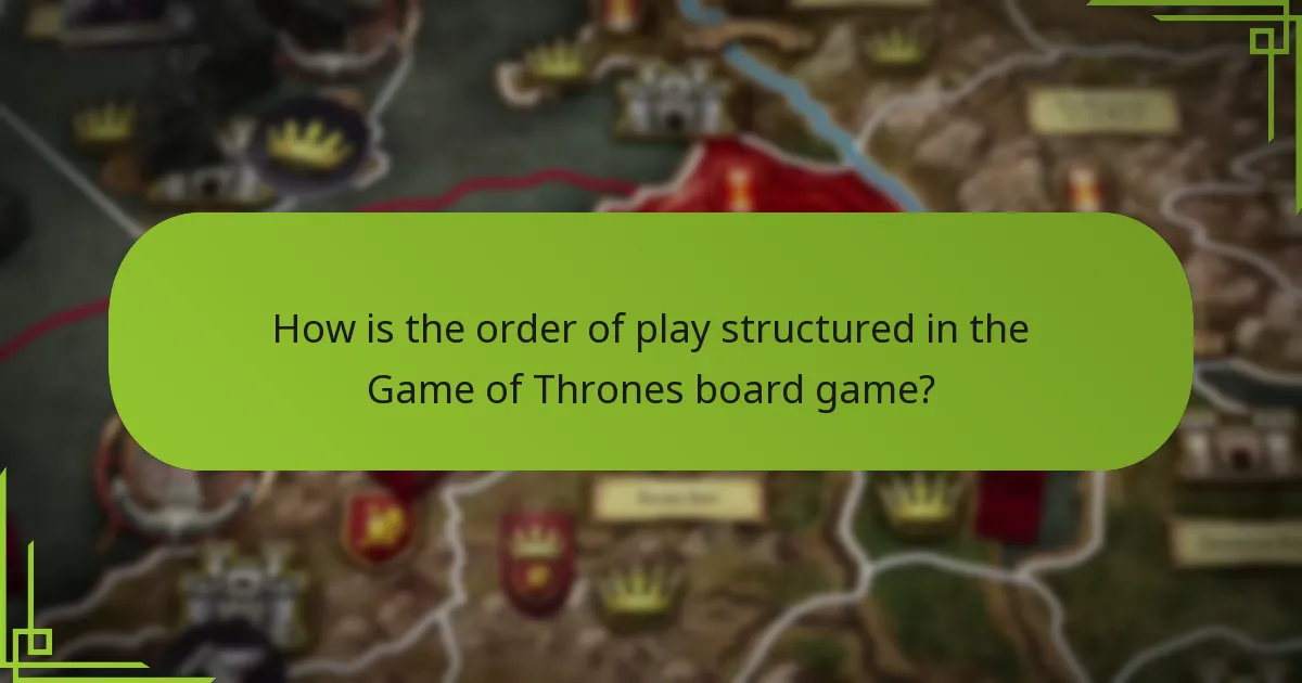 What are the combat mechanics in the Game of Thrones board game?