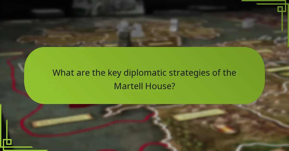 What are the surprise maneuvers employed by the Martell House?